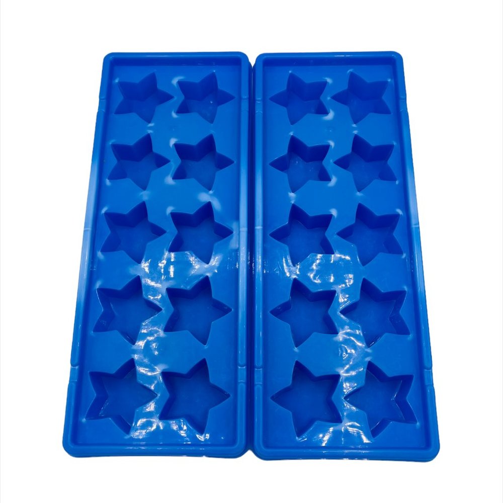 Pampered Chef Star Cube Tray Set of 2 #2280